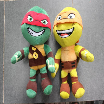 Teenage Mutant Ninja Turtles 2 Cartoon Stuffed Kids Plush Toys 12 inch
