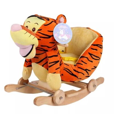Baby Rocking Animal Chair Cute Baby Toys Little Mermaid Plush Doll