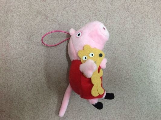 Peppa Pig Plush Toy Keychain Stuffed Toys For Promotion Gifts