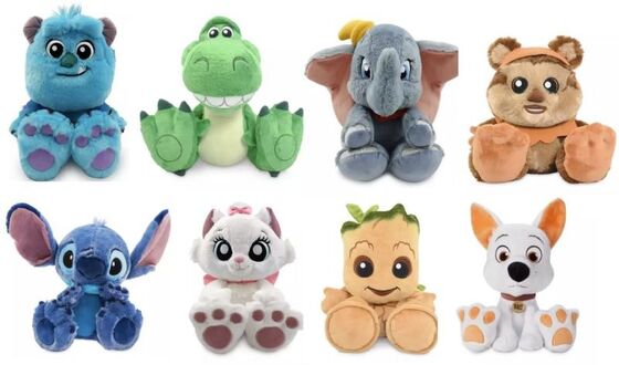 Original Disney Big Feet Plush Toys Cute Stuffed Soft Toys