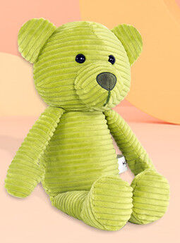 Cute and Lovely Corduroy Material Teddy Bear soft Toys 14inch