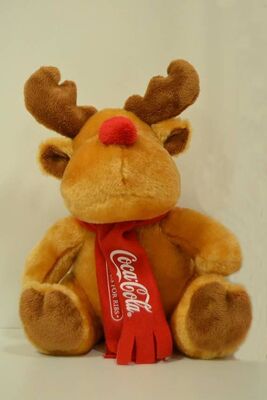 8 Inch Stuffed Promotional Gifts Toys Christmas Moose Reindeer Plush Toys