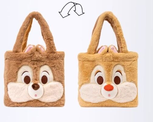 Disney Wanita Reversibel Cross Tas Tas Tas Tas Tas Tas Tas Plush Tas