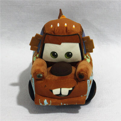 Plush Disney Roadster Racers Mobil 3 Petir McQueen Mater