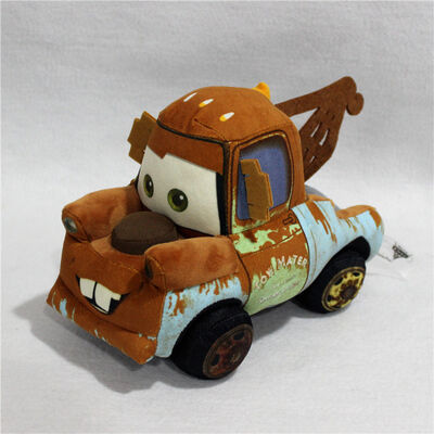 Plush Disney Roadster Racers Mobil 3 Petir McQueen Mater