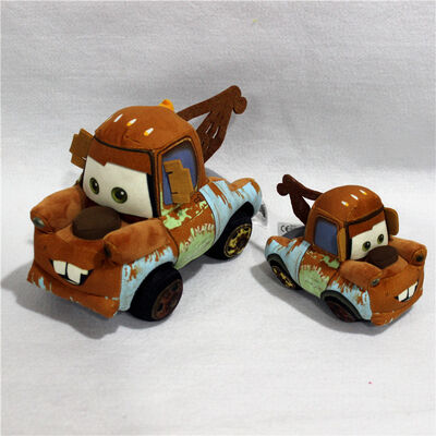 Plush Disney Roadster Racers Mobil 3 Petir McQueen Mater