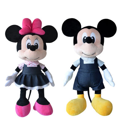 Hari Valentine Merah Minnie Mouse Disney Plush Toys 12 Inch Custom