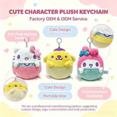 Bantal Plush Sanrio Sakura Kustom Grosir untuk Hadiah Anak dan Kolektor