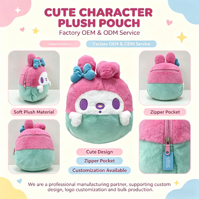 Bantal Plush Sanrio Sakura Kustom Grosir untuk Hadiah Anak dan Kolektor