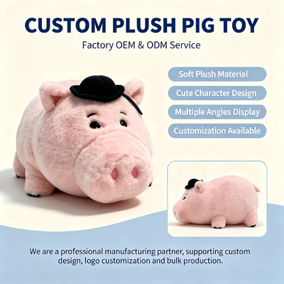 Cute Story Disney Animasi Karakter Plush Toys OEM Untuk Global Toy Importers