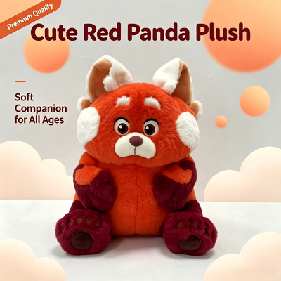 Anak-anak Hadiah Dan Kolektor Disney Plush Toys Mei Mei / Red Panda Mei