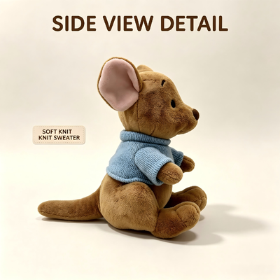 Bahan Lembut Disney Toys Plush Winnie The Pooh Roo