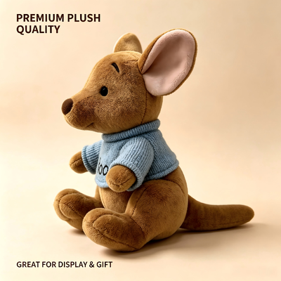 Bahan Lembut Disney Toys Plush Winnie The Pooh Roo