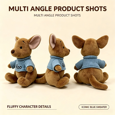 Bahan Lembut Disney Toys Plush Winnie The Pooh Roo