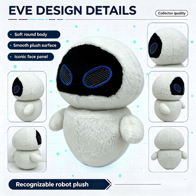 Boneka Mewah WALL-E EVE Disney Pixar yang Lucu