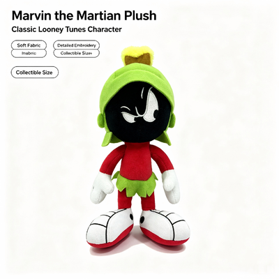 Looney Tunes Marvin Martian Disney Plush Toys untuk usia 3+