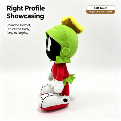 Looney Tunes Marvin Martian Disney Plush Toys untuk usia 3+
