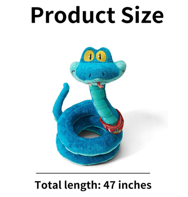 Mainan Mewah Gary De'Snake Disney Lembut Ukuran 35*12*15cm
