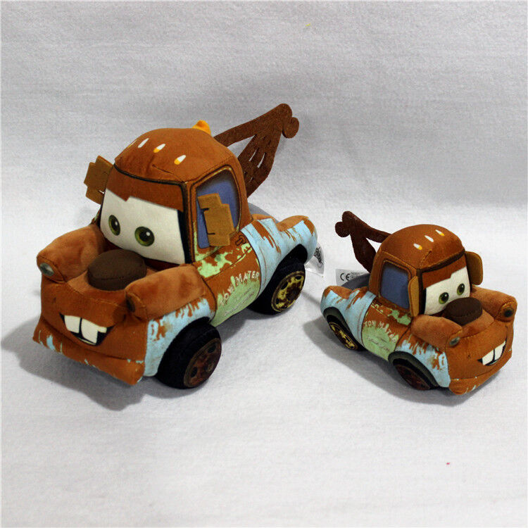 Plush Disney Roadster Racers Mobil 3 Petir McQueen Mater