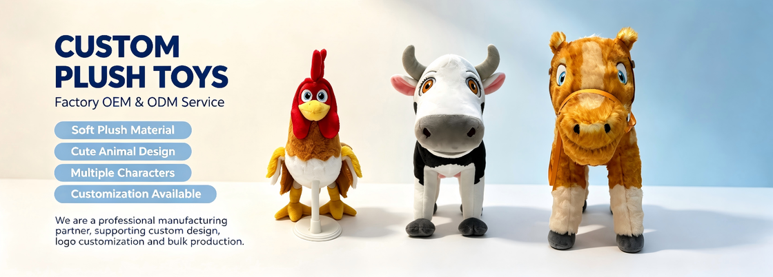 Animasi Hewan Cantik Mainan Plush Boneka Lembut untuk Anak-anak
