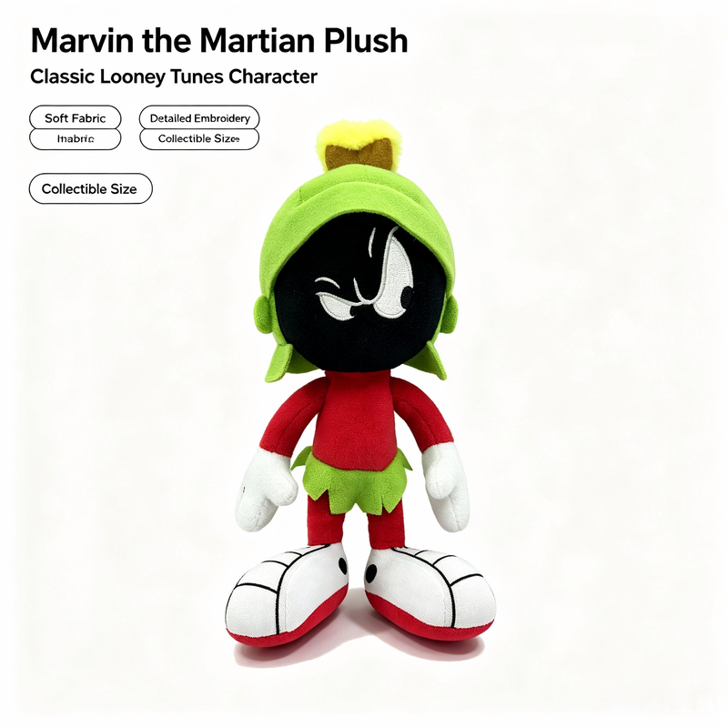 Looney Tunes Marvin Martian Disney Plush Toys untuk usia 3+